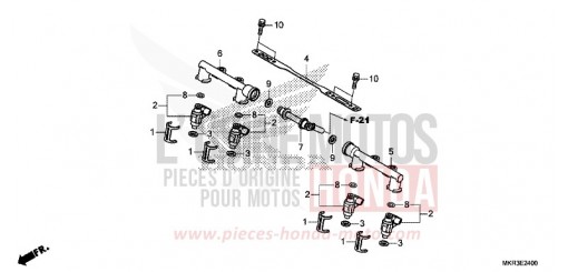 INJECTEUR DE CARBURANT CBR1000SPN de 2022
